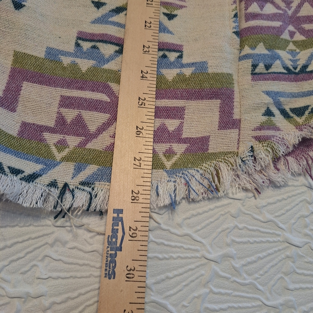 Elleborn Aztec Colorful Geometric Patterned Jacket Large - Picture 6 of 8